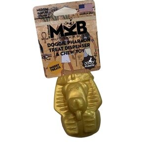 SodaPup Doggie Pharaoh Treat Dispenser Toy | Made in USA | Discontinued